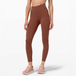 Lululemon Invigorate High-Rise Tight 25", Ancient Copper | Sz 2